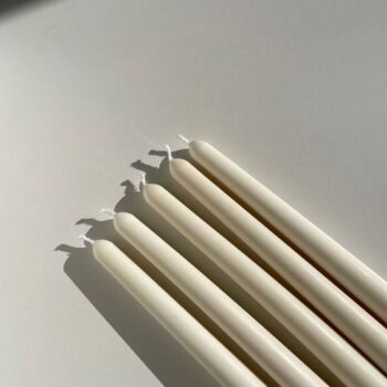 נרות לפמוטים - לבן