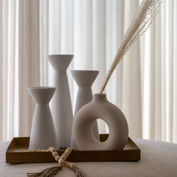 ALASKA CANDLESTICK - WHITE